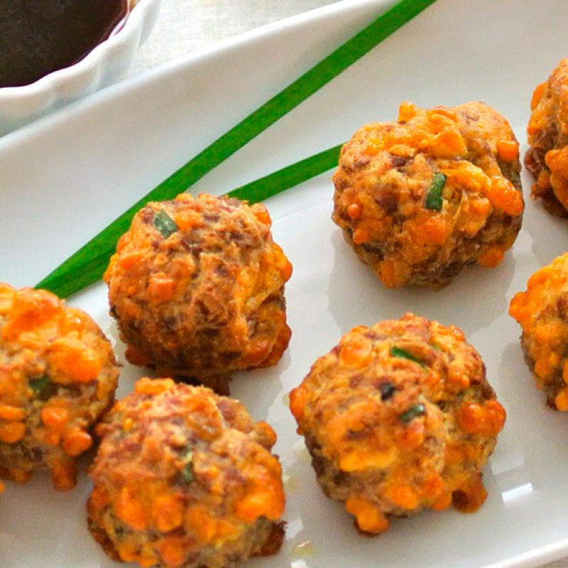 Gluten Free Sausage Balls Recipe by Swaggerty's Farm®
