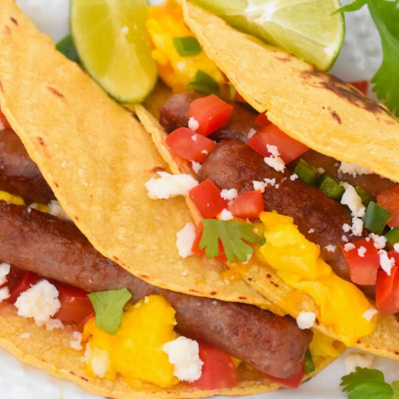 Breakfast Tacos Recipe by Swaggerty's Farm®