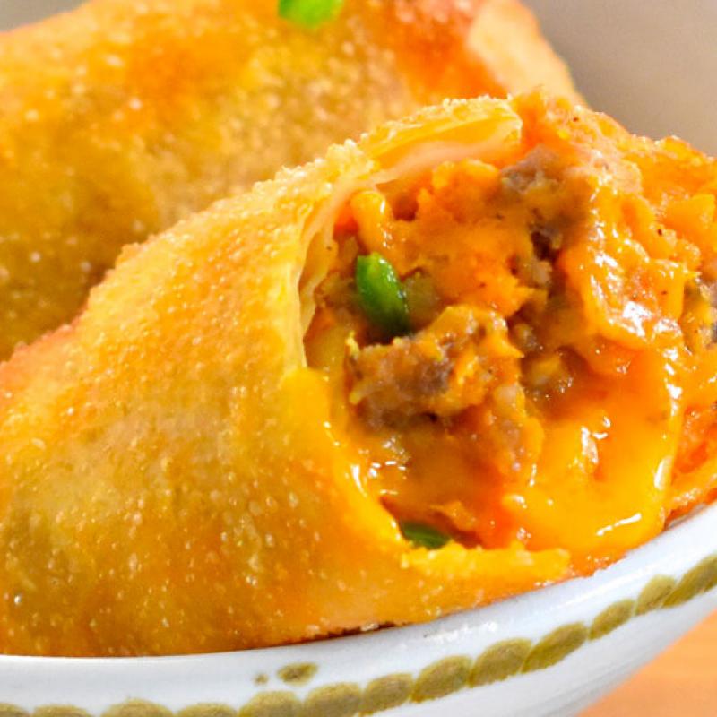 Southern Style Egg Rolls Recipe by Swaggerty's Farm