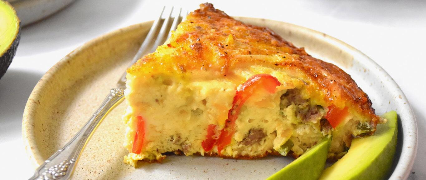 Three Cheese and Sausage Omelet Recipe by Swaggerty's Farm®