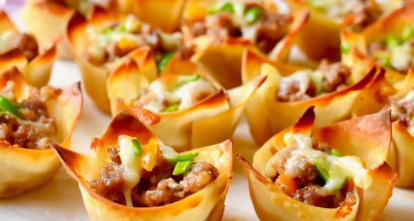 Sausage & Cheese Wontons Recipe by Swaggerty's Farm®