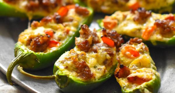 Stuffed Jalapeño Party Poppers by Swaggerty's Farm