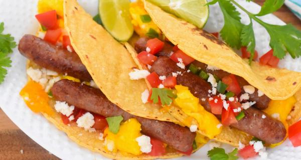 Breakfast Tacos Recipe by Swaggerty's Farm®