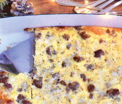 Ms. Helen's Breakfast Casserole | A classic Holiday Breakfast