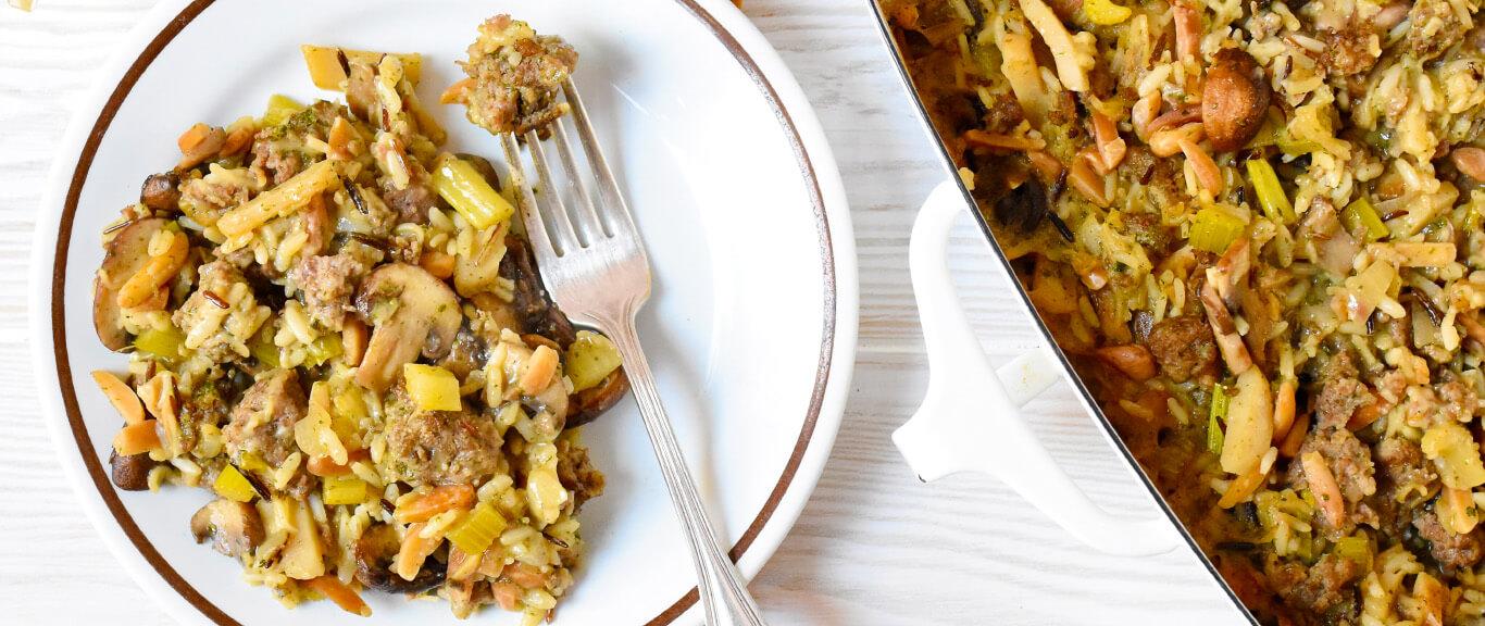Sausage Rice Casserole Comforting Family Dinner