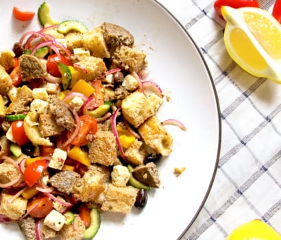 Italian Bread & Sausage Salad