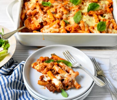 Swaggerty's Farm Baked Ziti With Sausage